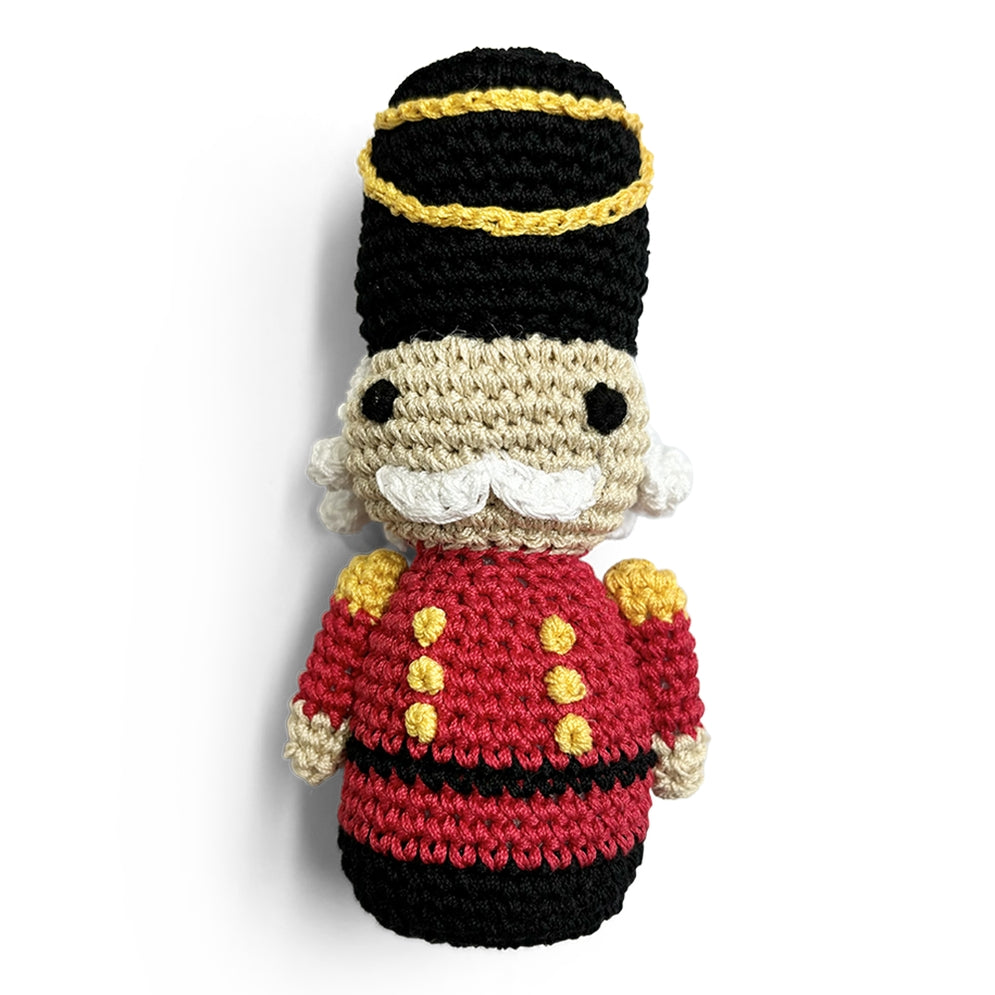 nutcracker christmas dog toy