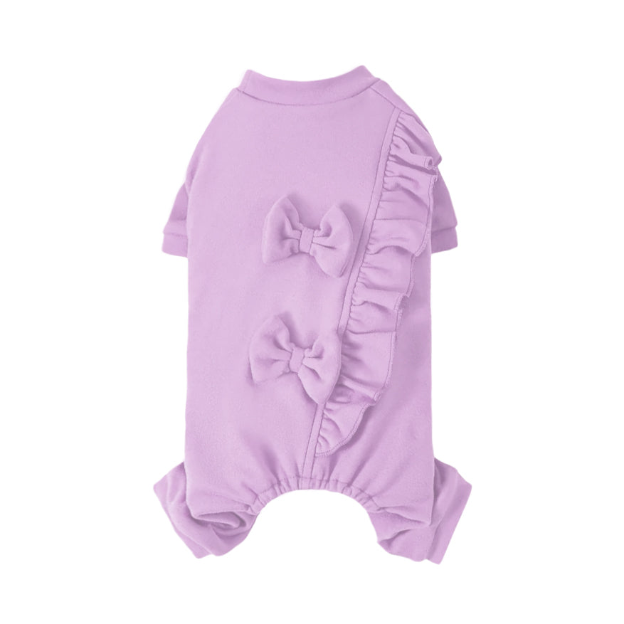 Cozy Ruffle Dog Pajamas