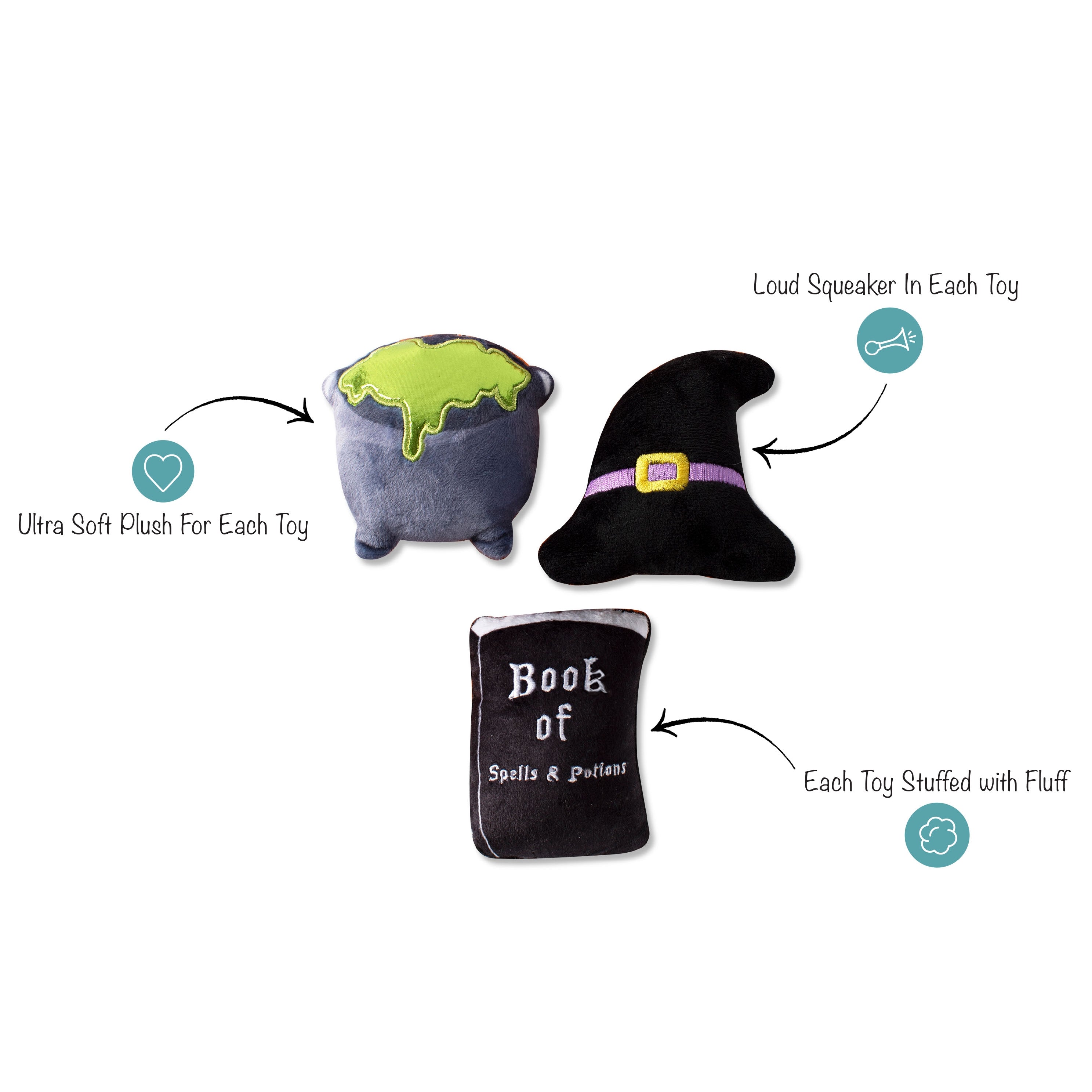 Witching Hour Dog Toy Set