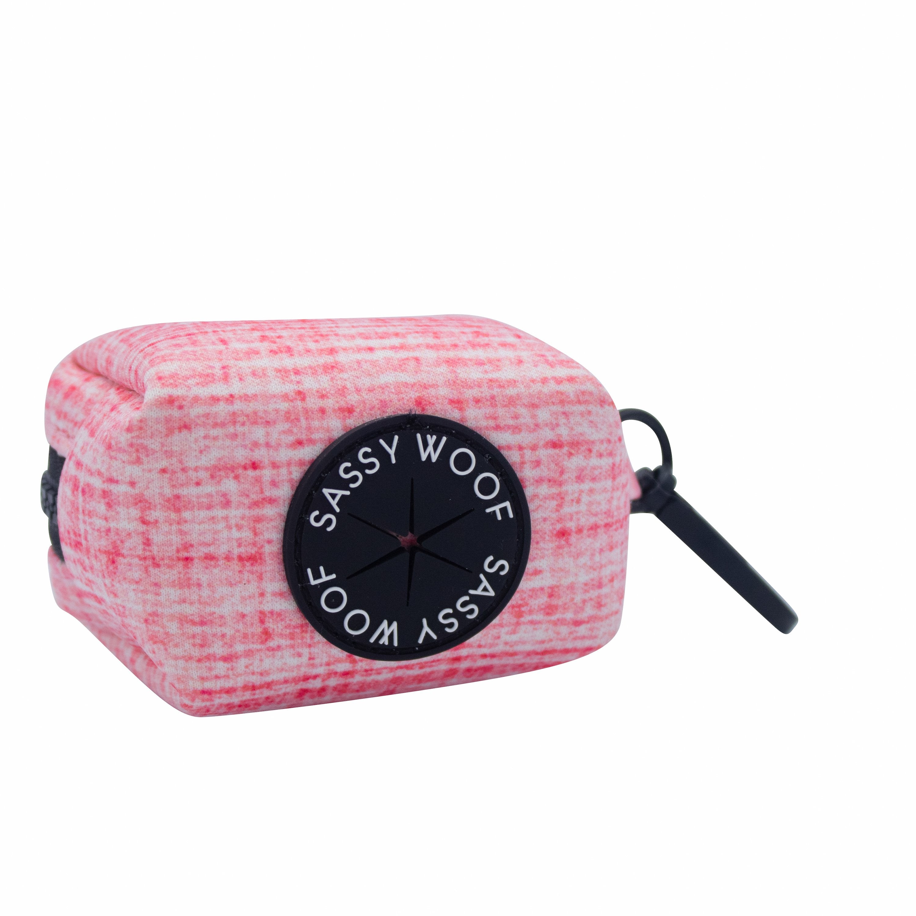 Pet Boutique - Dog Accessories - Rose Waste Bag Holder by Sassy Woof