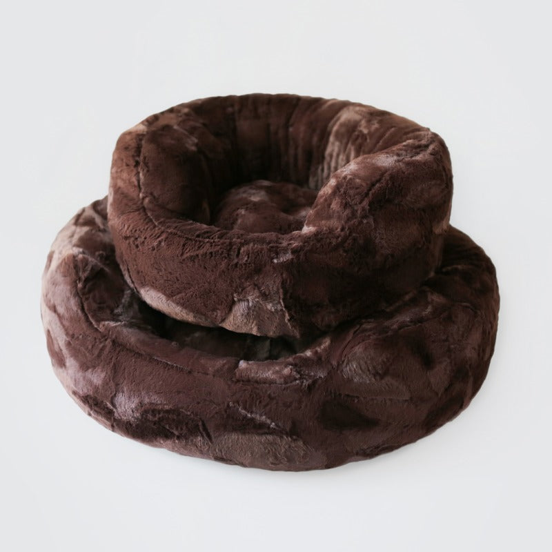 Pet Boutique - Dog Beds - Chocolate Amour Dog Bed by Hello Doggie