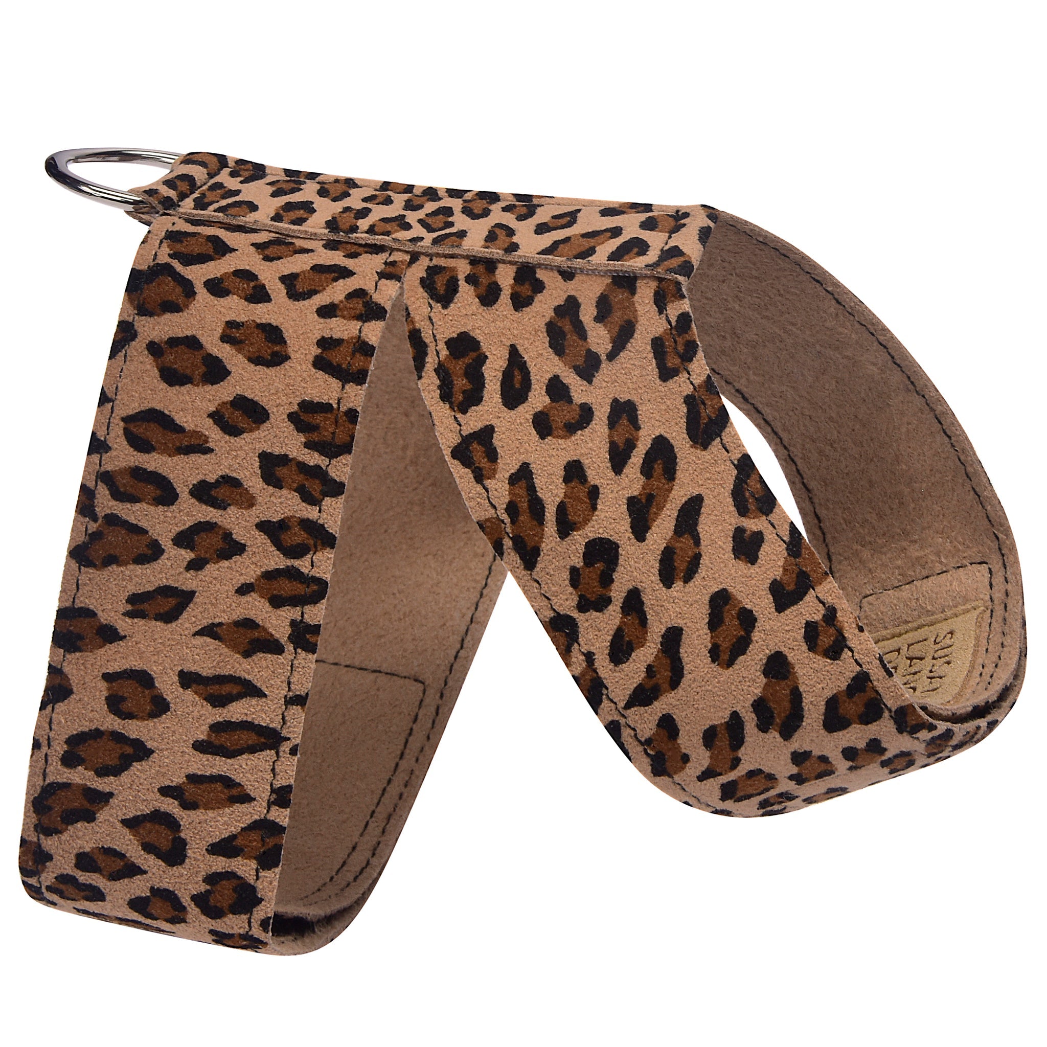 Giltmore 3-Row Crystal Pet Harness: Cheetah