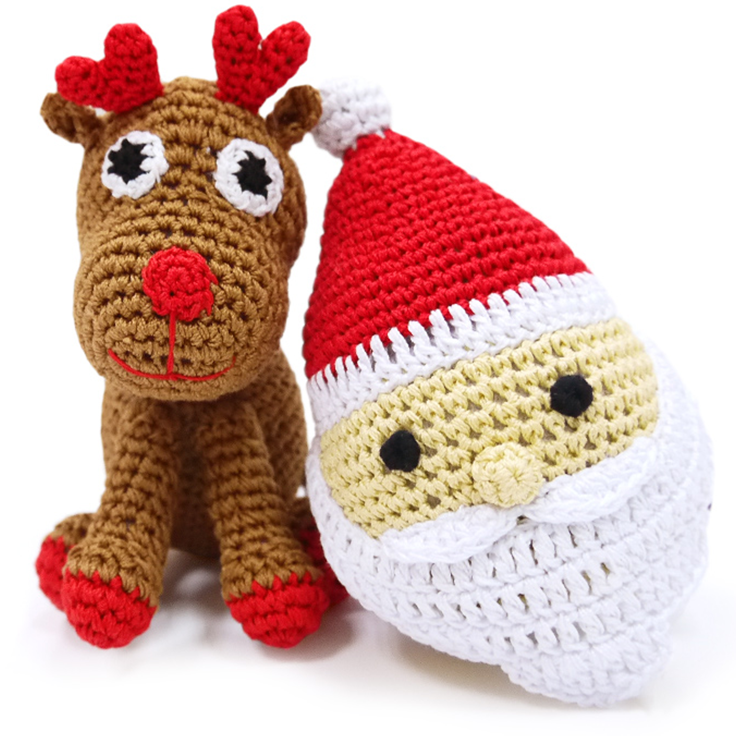 Pet Boutique - Crochet Santa Dog Toy Christmas Holiday by Dogo