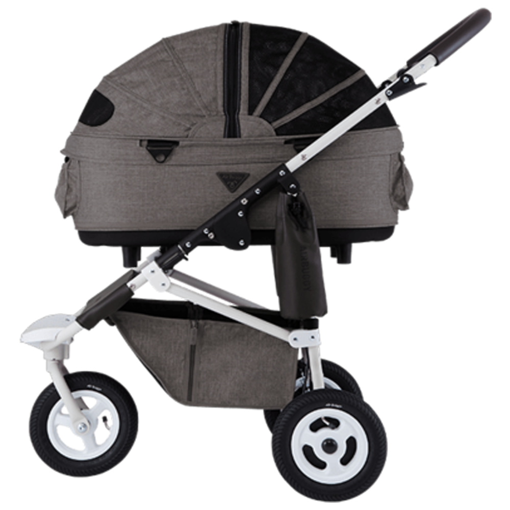Dog Stroller - Dome 2 Brake Pet Stroller: Earth Series Brown by Airbuggy