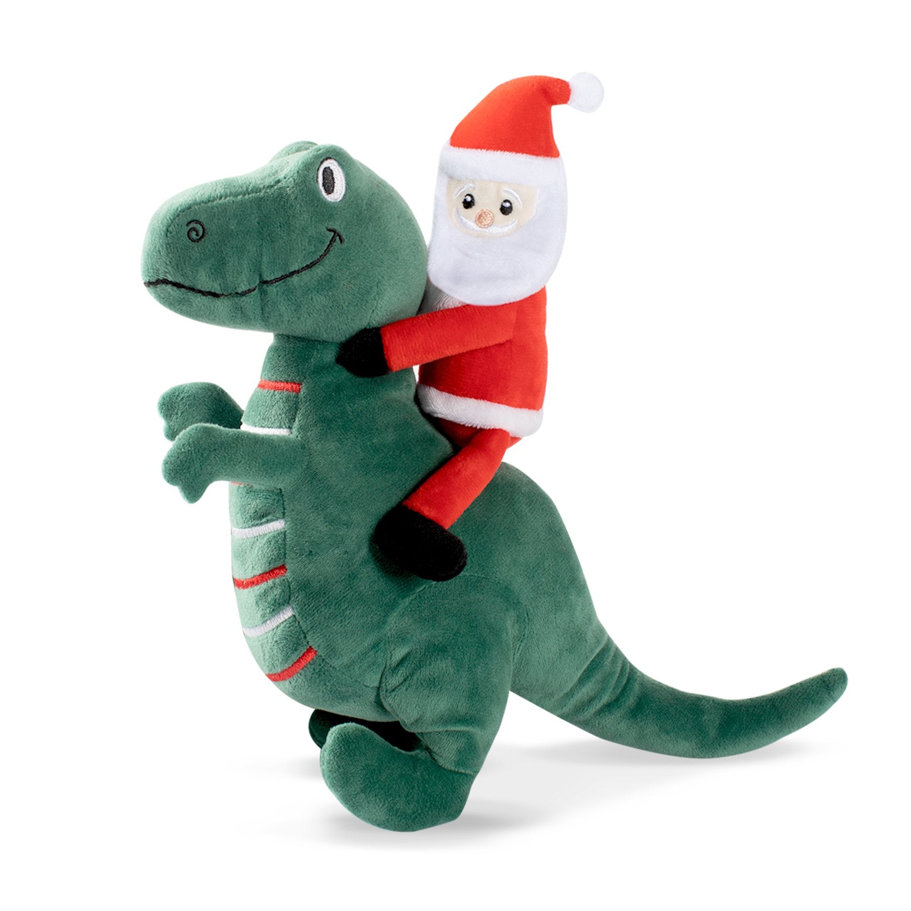 Pet Boutique - Dog Toy - Santa Saurus Rex Christmas Holiday Dog Toy 
