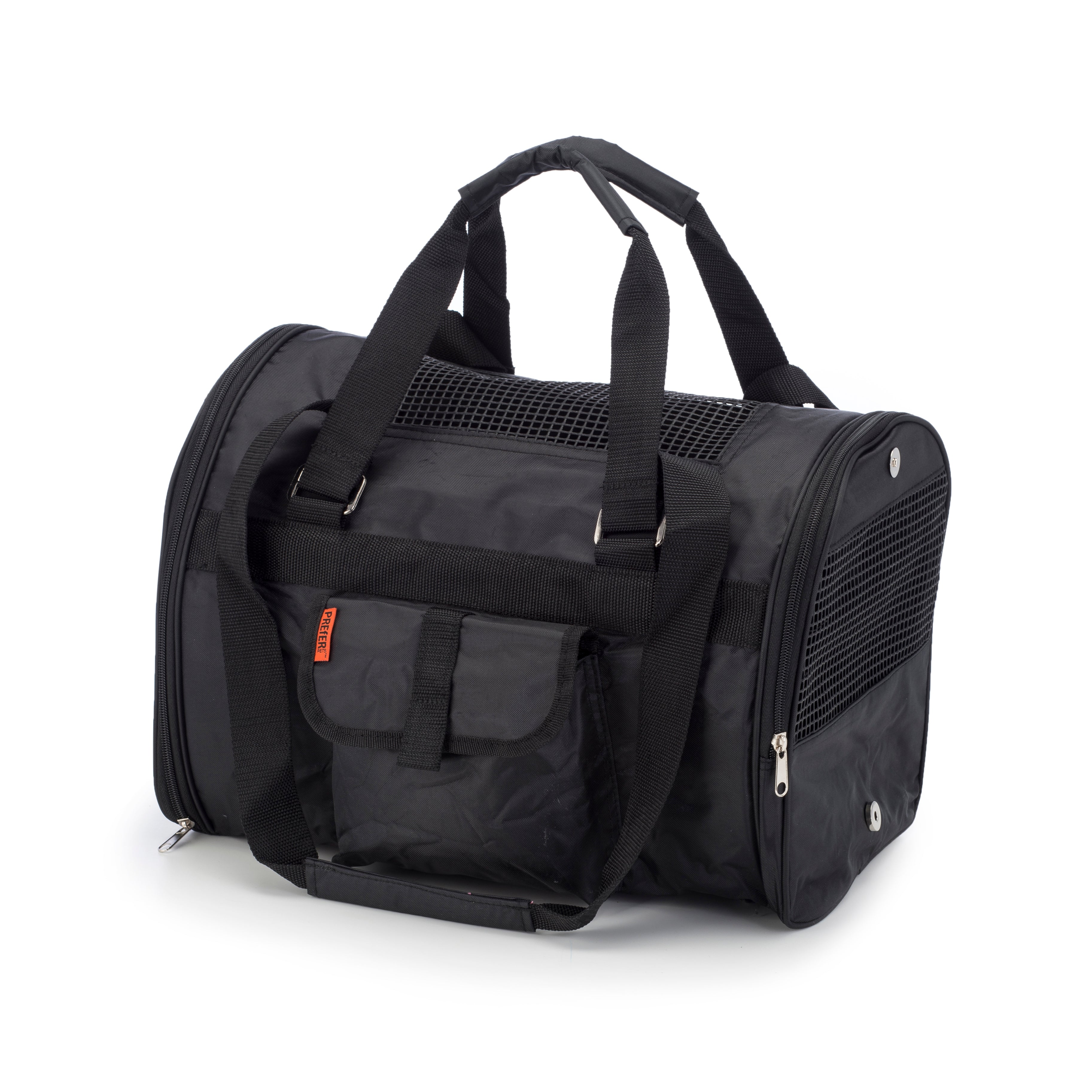 Dog Carrier - Black Jet Dog Carrier by Prefer Pets
