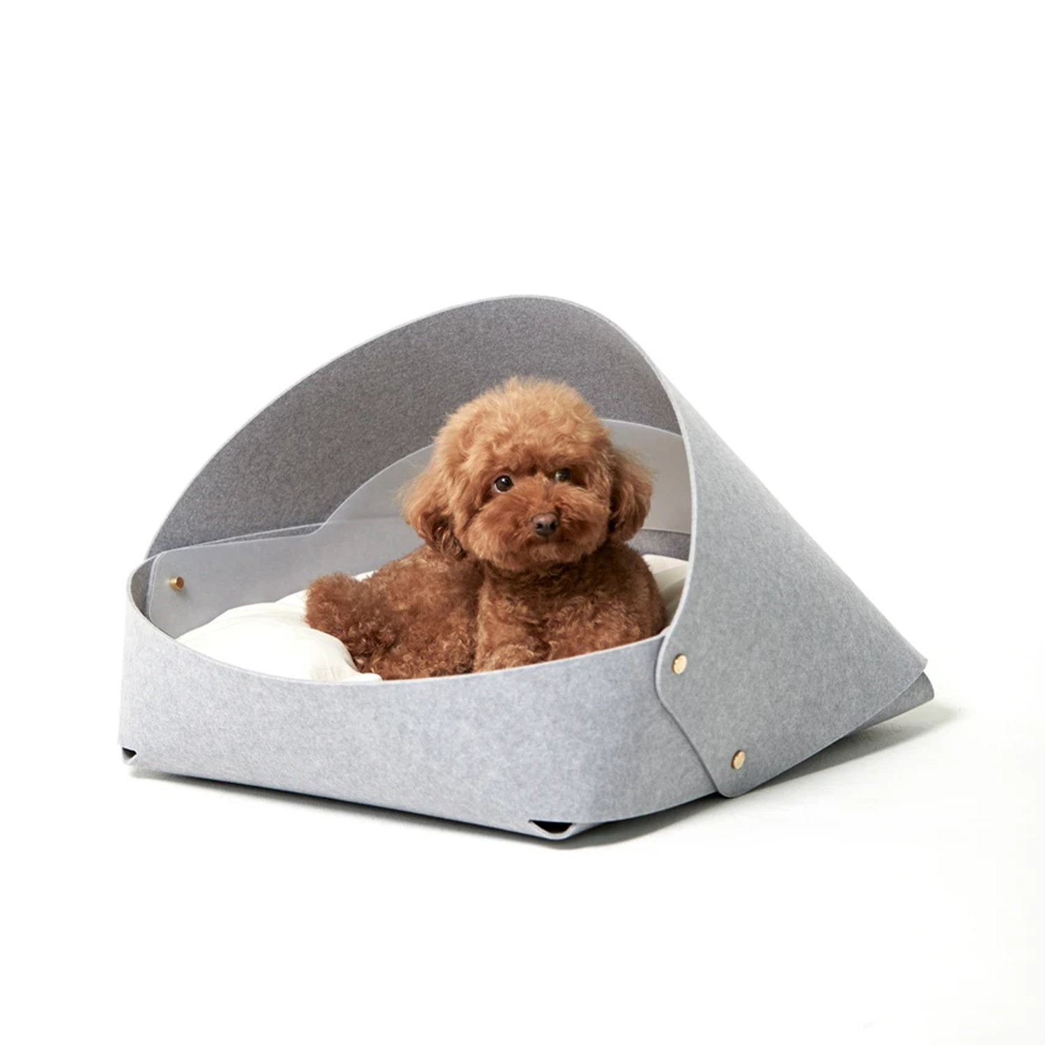 Pet Boutique - Dog Beds - Grey Marron Dog Bed by Pets So Good