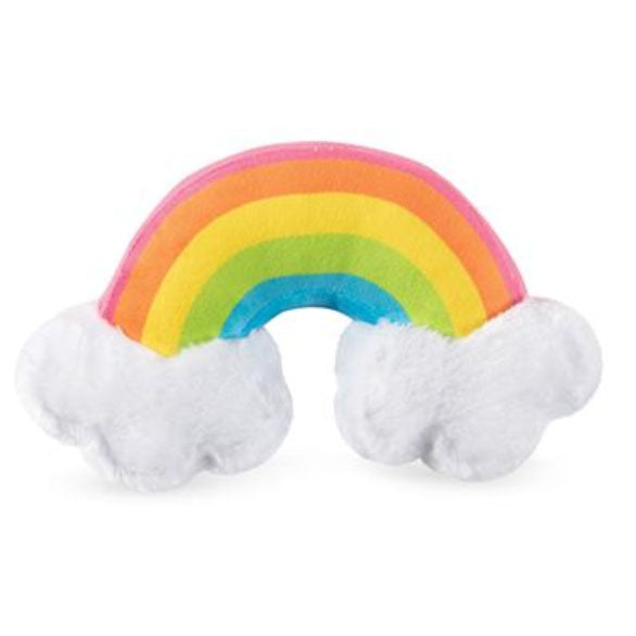 Rainbow stuffed dog cheap