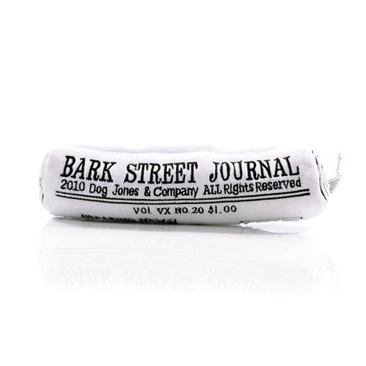 Pet Boutique - Dog Toy - Bark Street Journal Dog Toy by Haute Diggity Dog