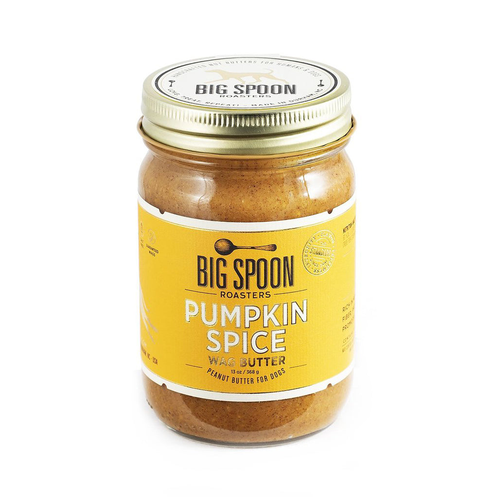 Pet Boutique - Dog Dining - Dog Treats - Pumpkin Spice Peanut Butter for Dogs by Big Spoon Roasters