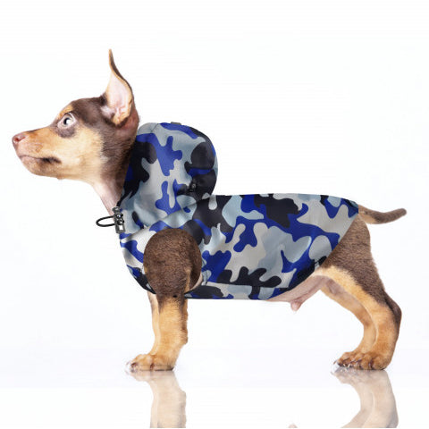 Camo Tricks Dog Raincoat