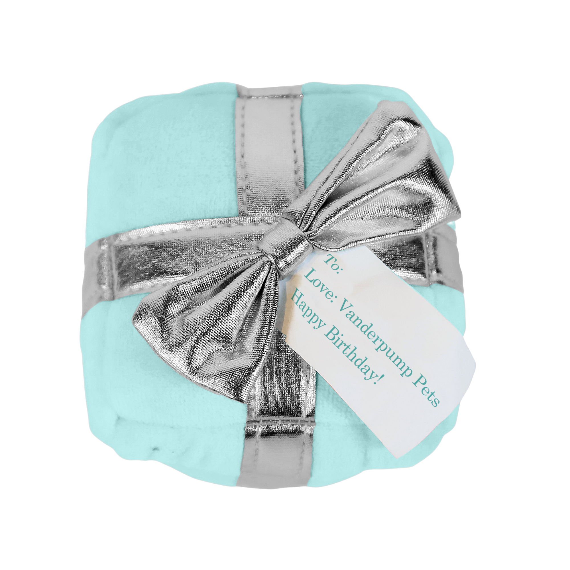Pet Boutique - Dog Toy - VP Wrapped Gift Toy: Blue by Vanderpump Pets