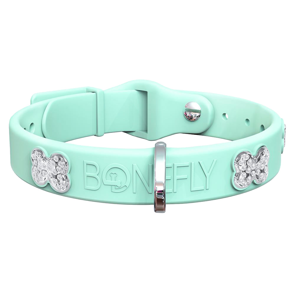 Pet Boutique - Dog Collar - Boneflex Crystal Dog Collar by Bonefly