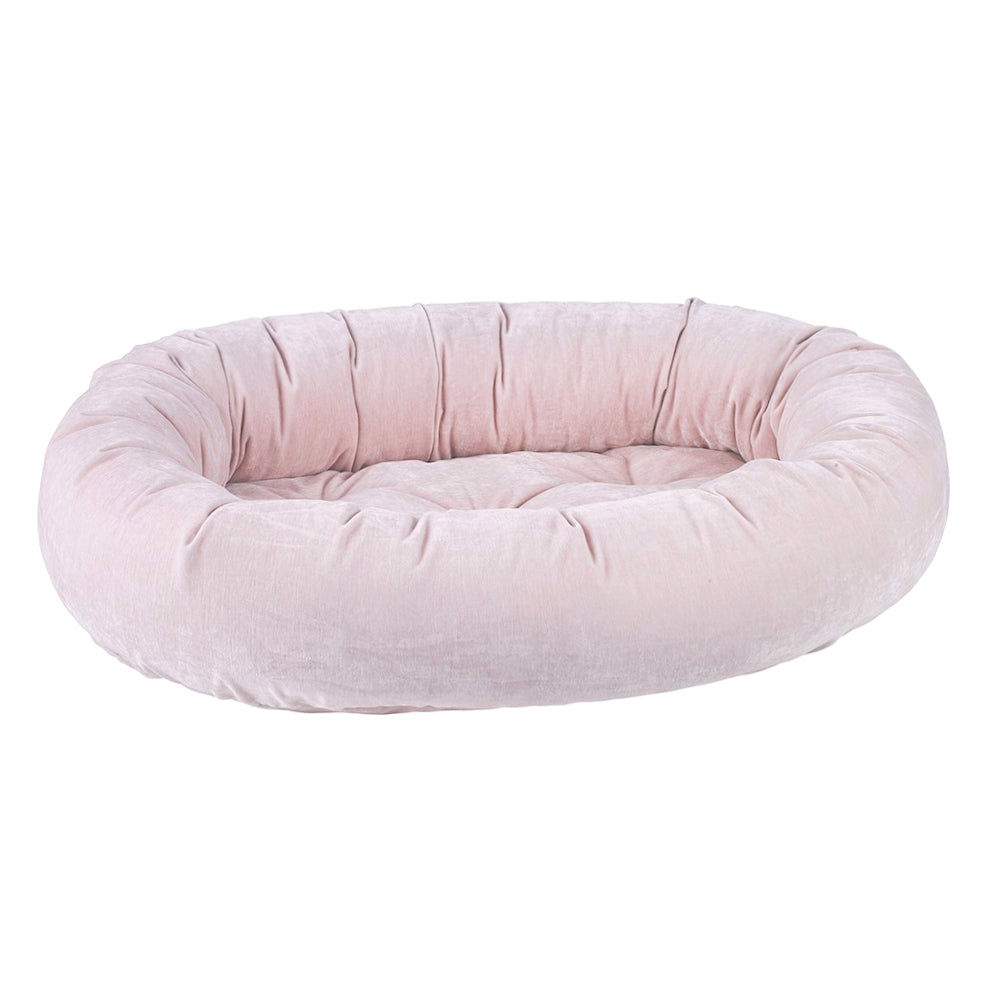 Donut Dog Bed: Blush