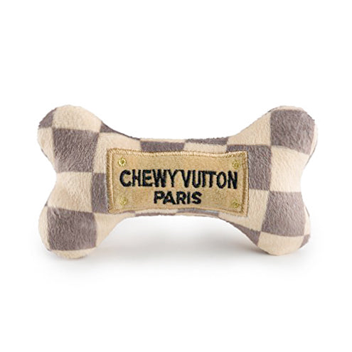 Chewy Vuiton Monogram Dog Ball Toy  Designer Dog Toys at