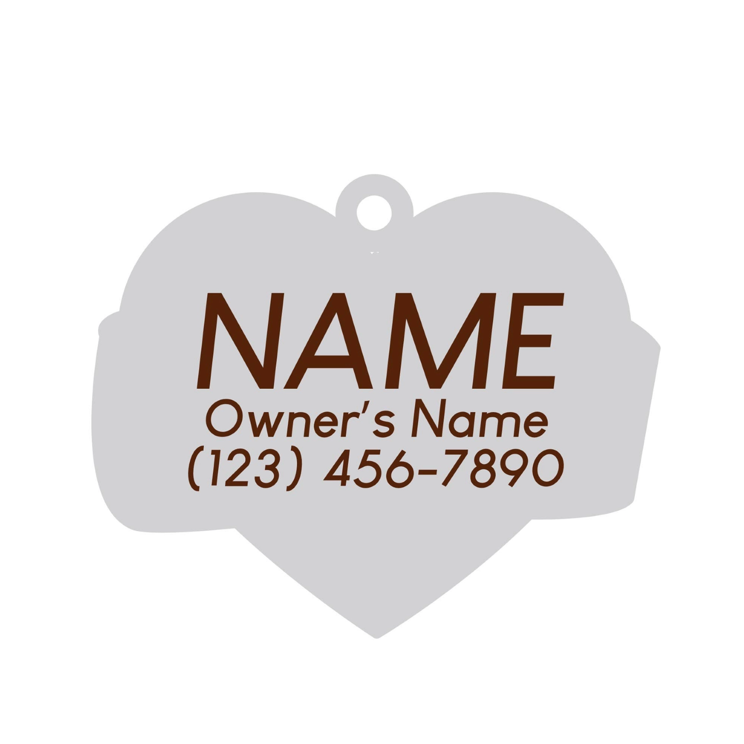 Daddy's Girl Pet ID Tag - Sample Engraving