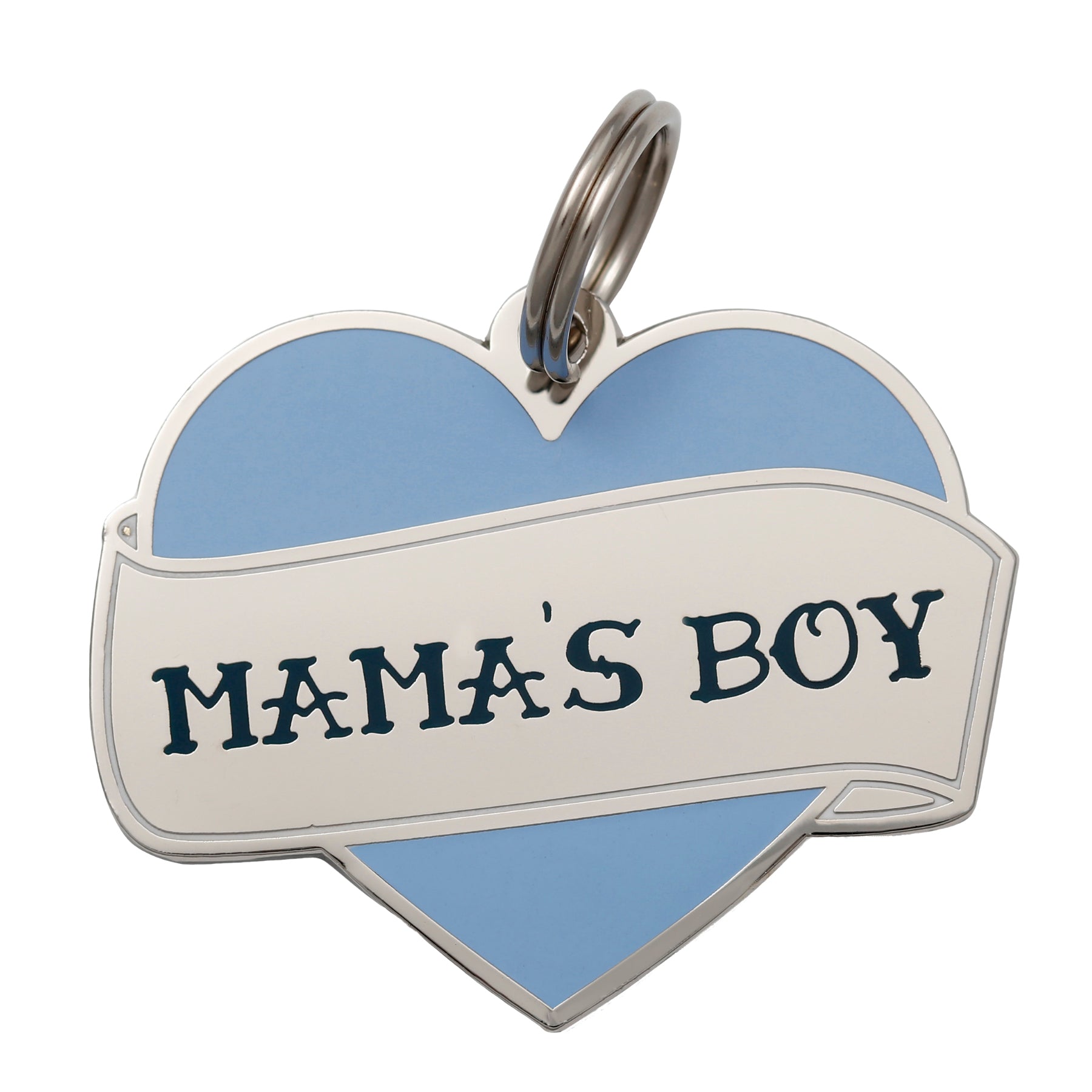 Mama's Boy Pet ID Tag