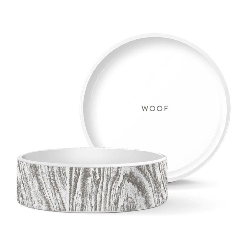Pet Boutique - Dog Dining - Dog Bowls - Wood Grain Pet Bowl by Fringe Studio