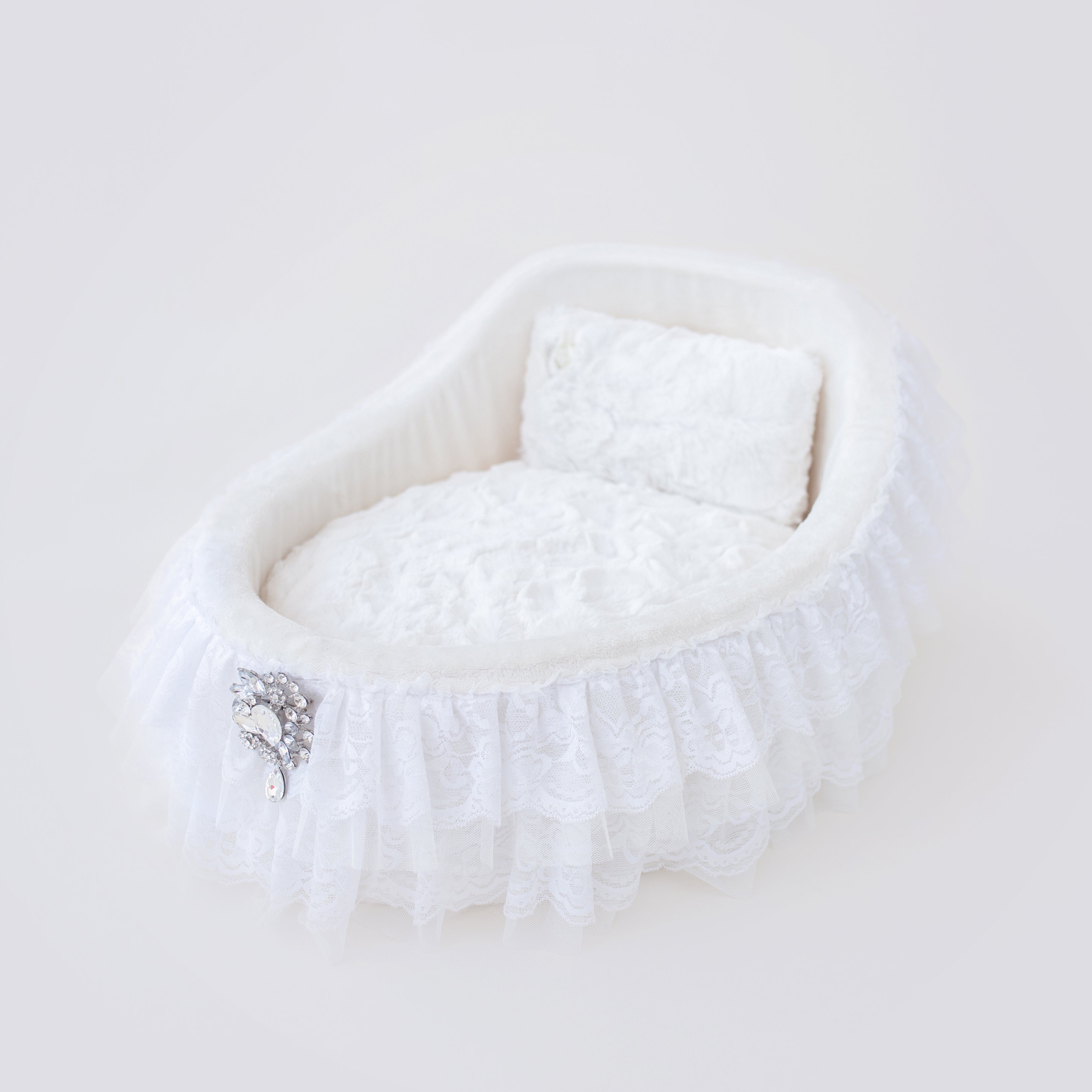 Pet Boutique - Dog Beds - Vintage Crib Collection Dog Bed by Hello Doggie