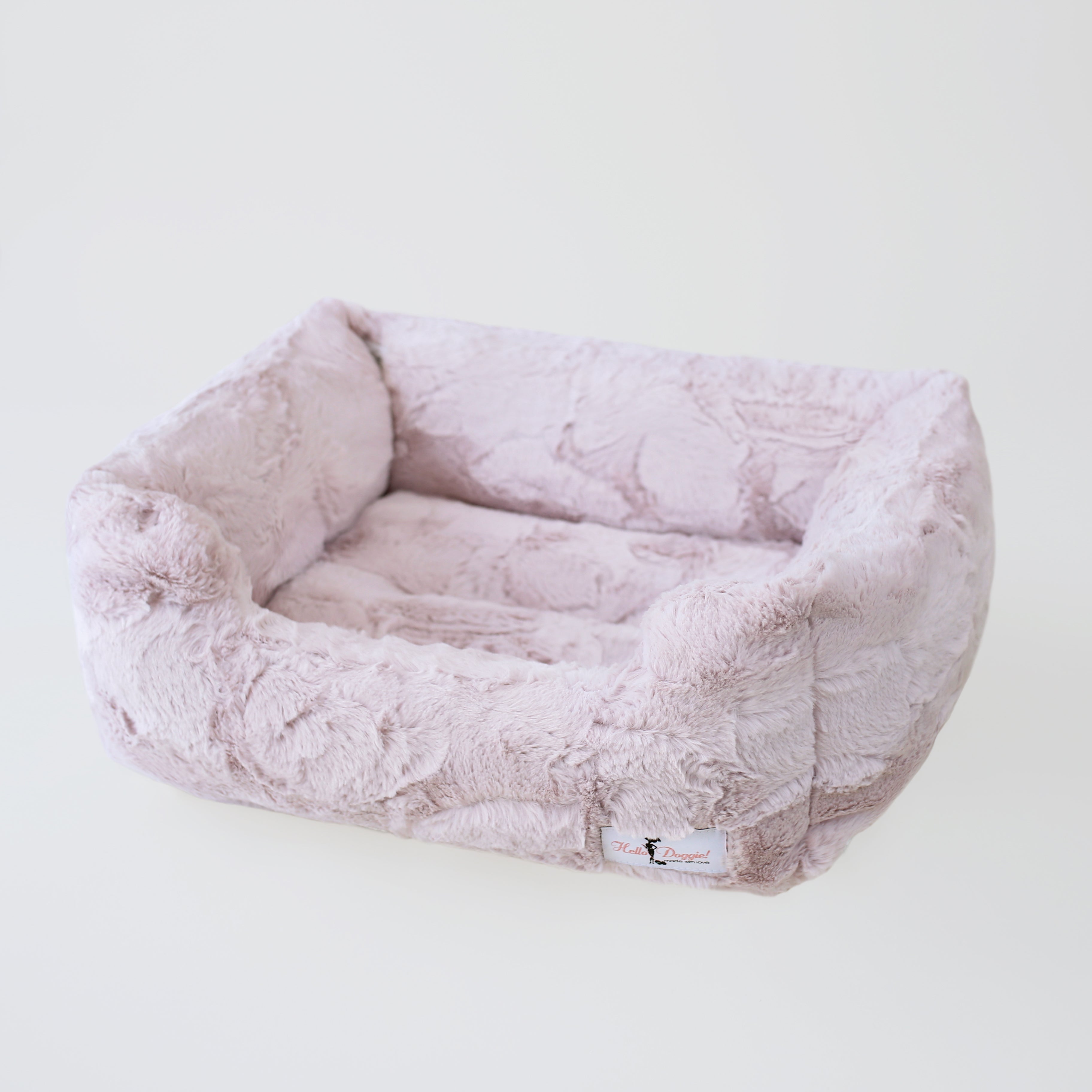 Pet Boutique - Dog Beds - Blush Luxe Luxury Dog Bed by Hello Doggie