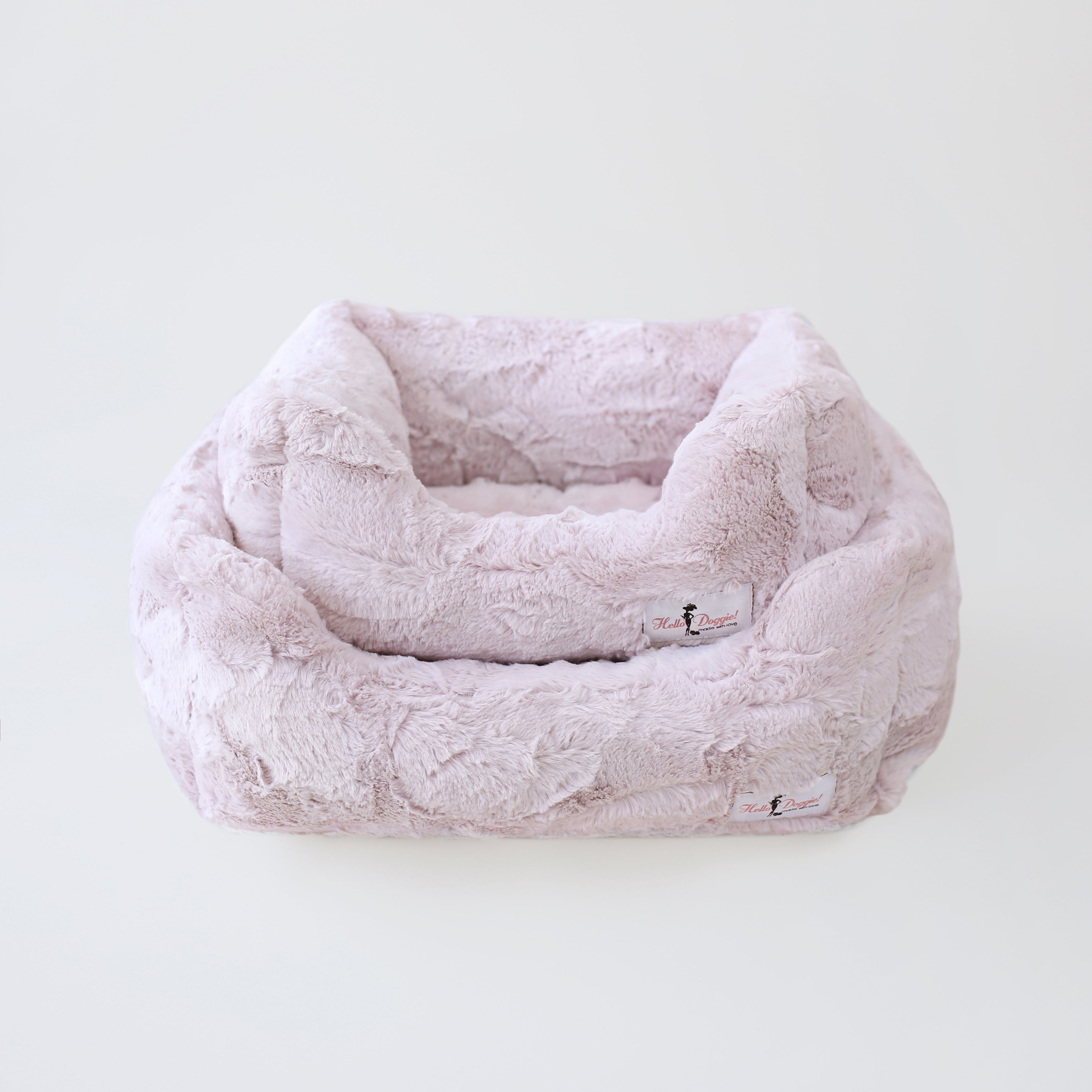 Pet Boutique - Dog Beds - Blush Luxe Luxury Dog Bed by Hello Doggie