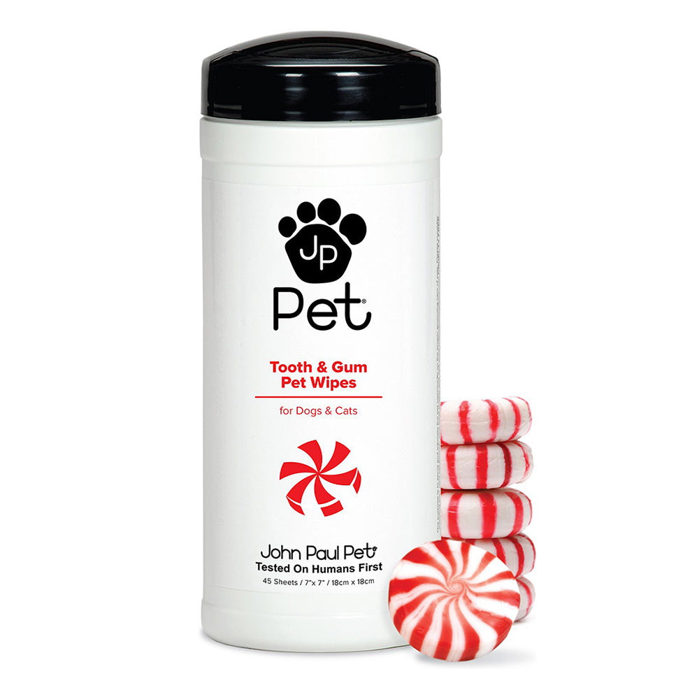 Pet Boutique - Dog Grooming - Bath and Body - Fresh Mouth Pet Wipes by John Paul Pet