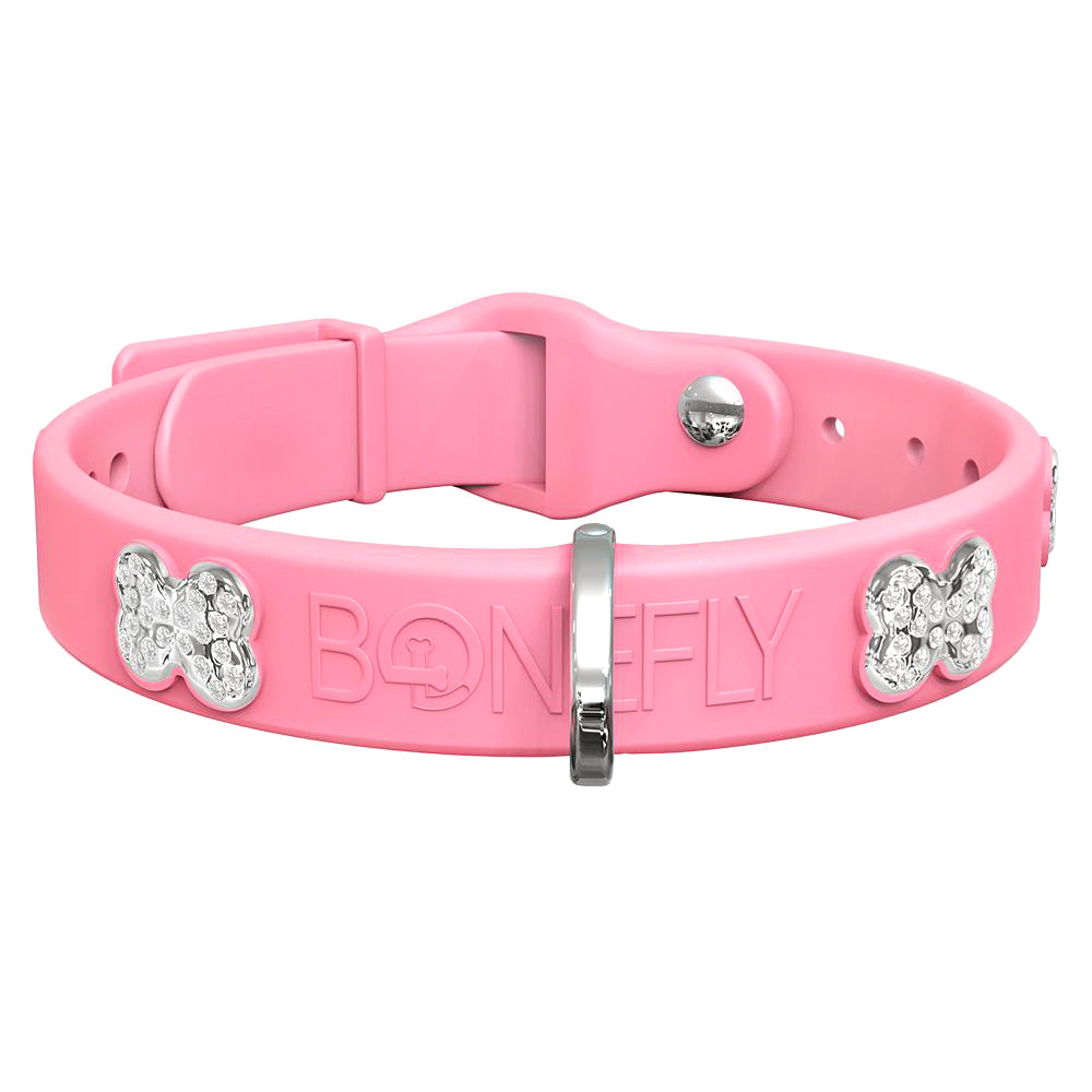 Boneflex Crystal Dog Collar