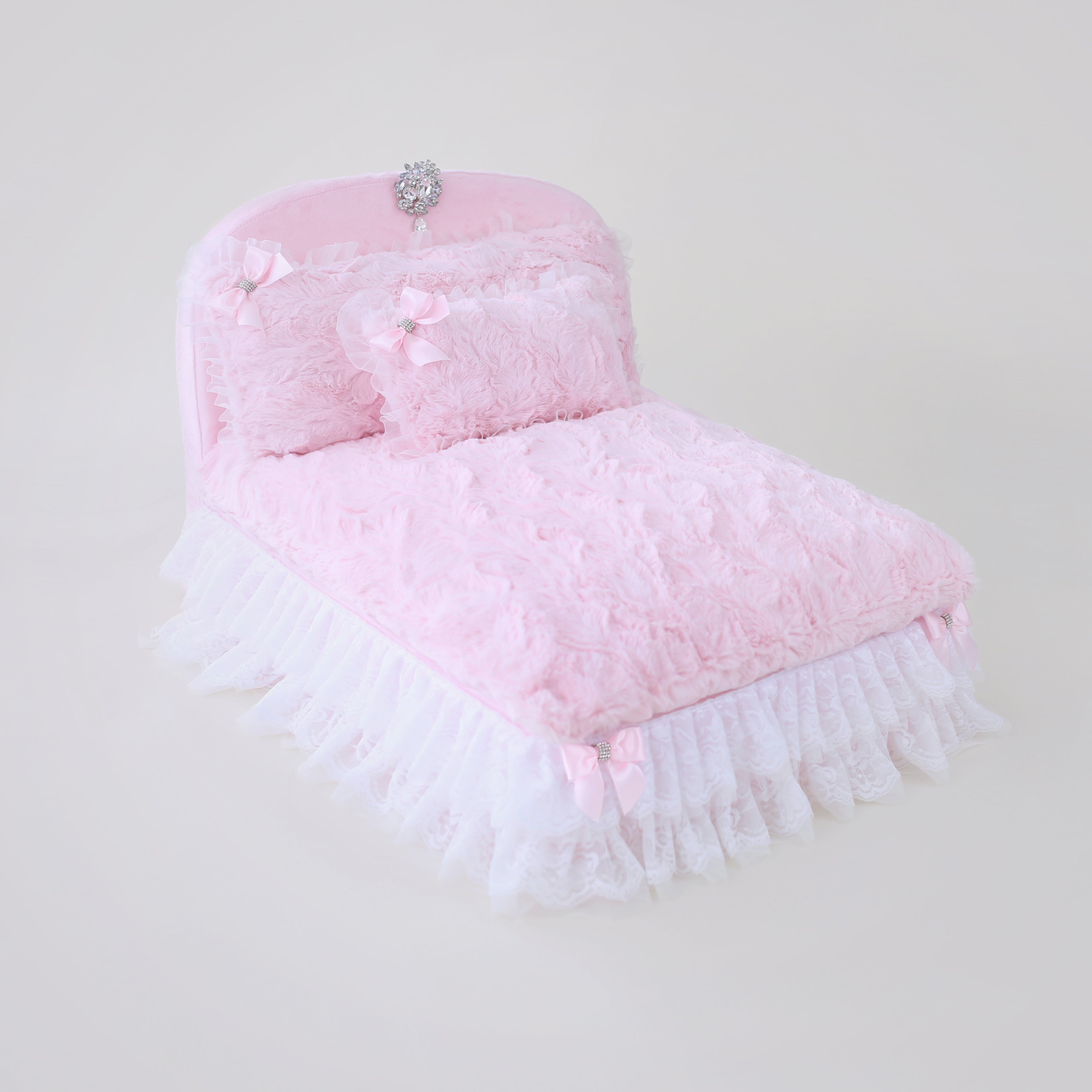 Pet Boutique - Dog Beds - Pink Enchanted Nights Dog Bed by Hello Doggie