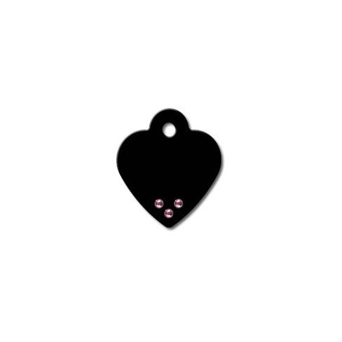 Dog ID Tag - Black Heart Diva Pet ID Tags by Hillman Group