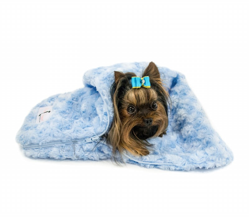 Rosebud Snuggle Pup: Blue