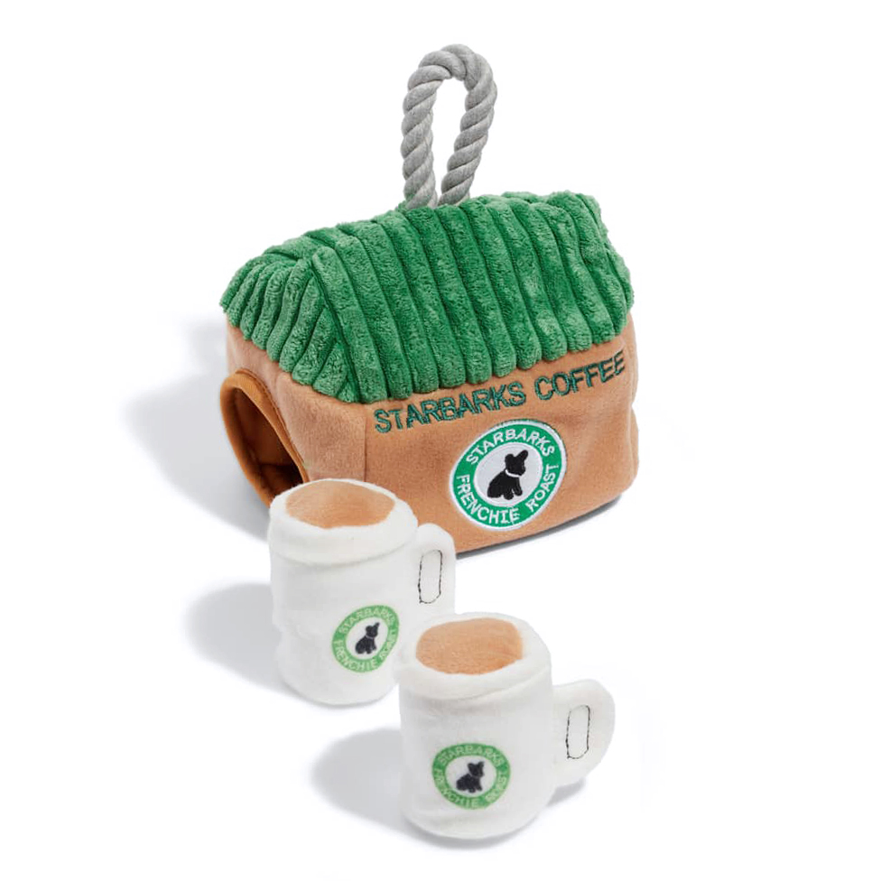 Dog Toy - Starbucks Coffee House Dog Toy by Haute Diggity Dog