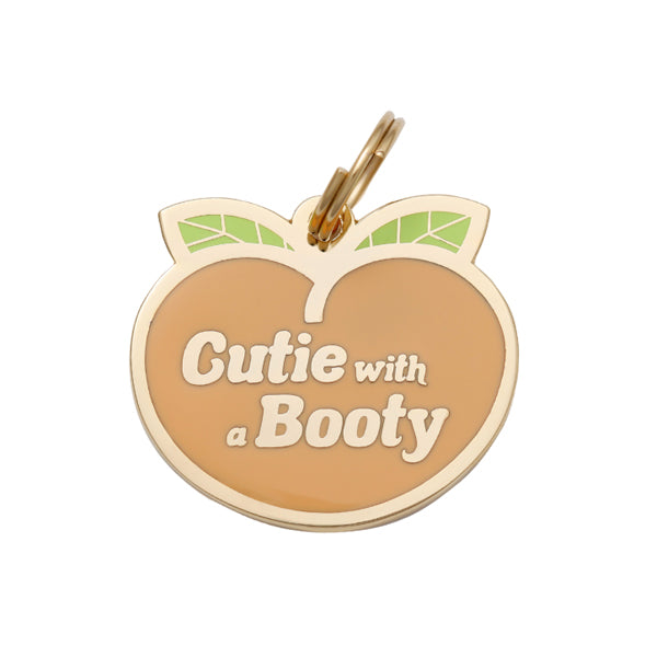 Dog ID Tag - Cutie with a Booty Pet ID Tag