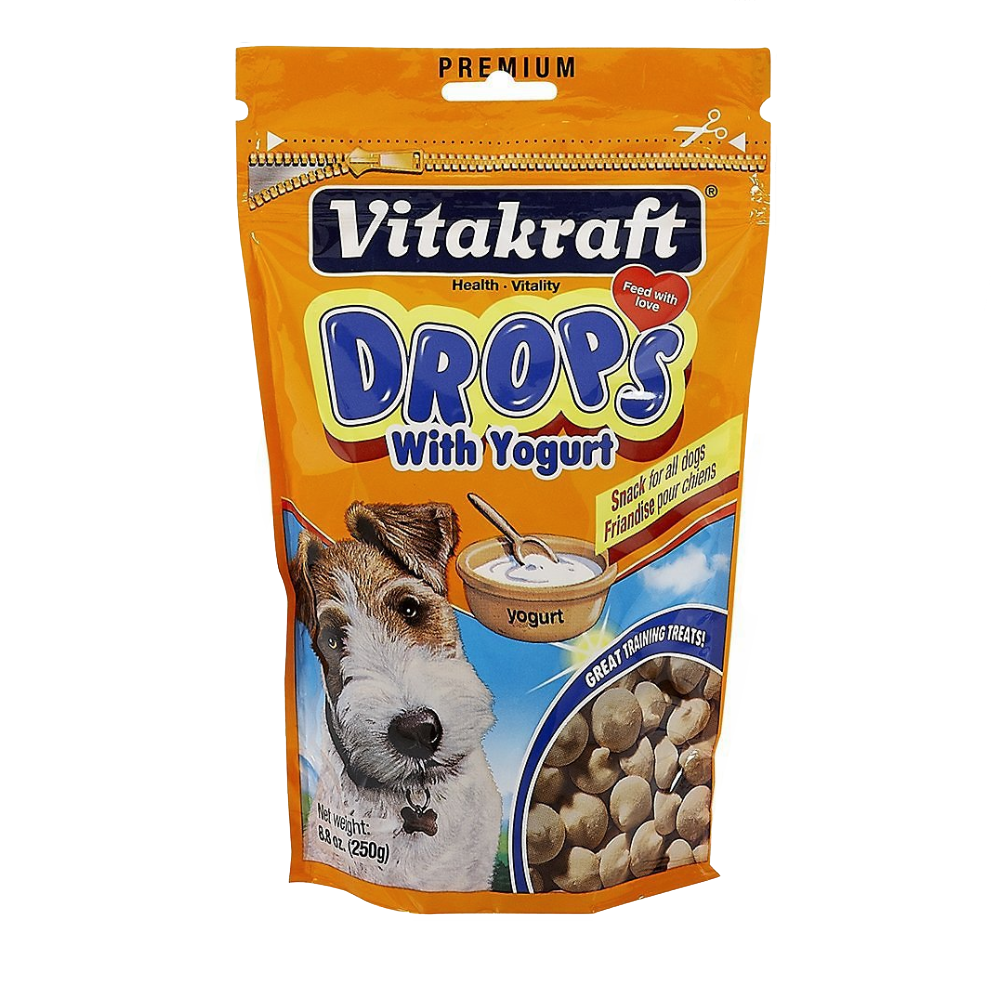 Pet Boutique - Dog Dining - Dog Treats - Yogurt Drops by Vitakraft