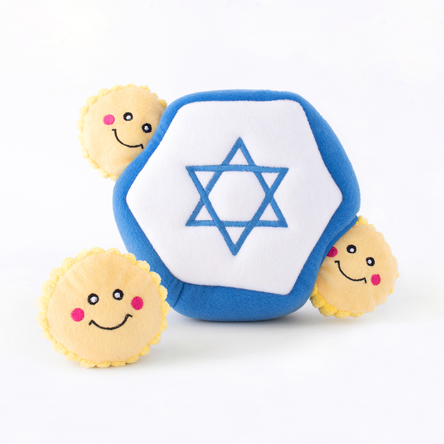 Pet Boutique - Star of David interactive Dog Toy Hanukkah Holiday by Zippy Paws